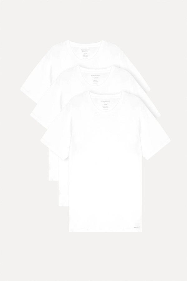 Pack Of 3 True Crewneck Tees from Organic Basics
