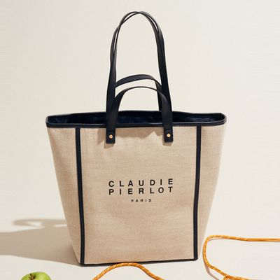 Large Cotton Tote Bag from Claudie Pierlot