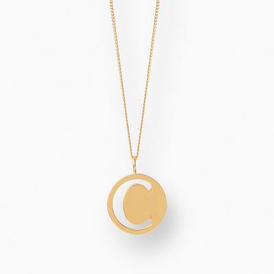 Alphabet Chain Necklace from Chloé
