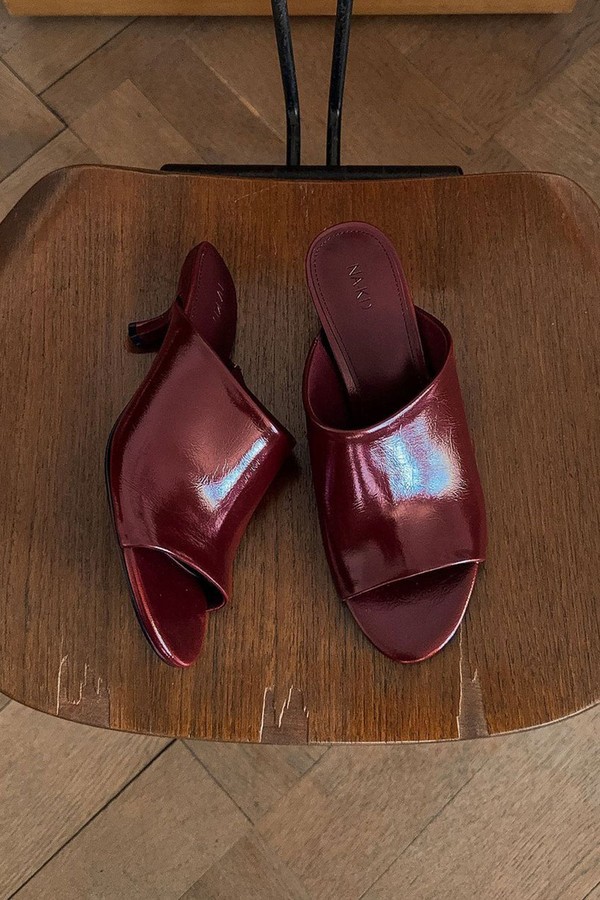 Wide Strap Mules