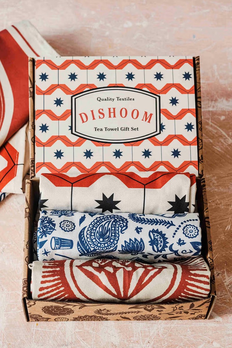 Finest Tea Towel Gift Set from Dishoom