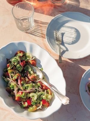 Tomato & Celery Salad From Giglio Island