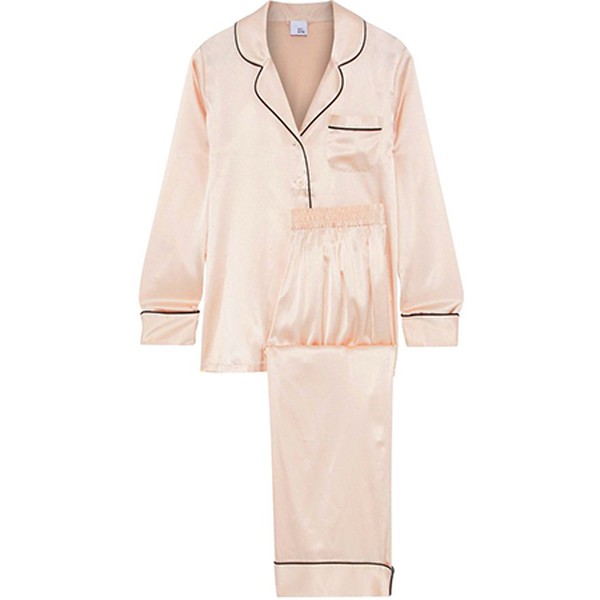Silk Blend Pyjama Set from Iris & Ink