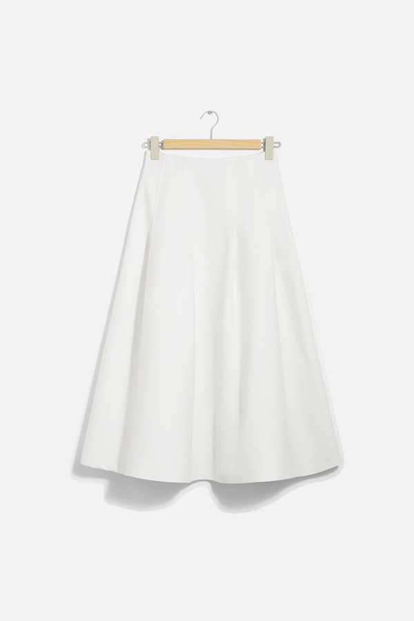 A-Line Midi Skirt