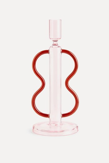 Glass Candlestick from H&M