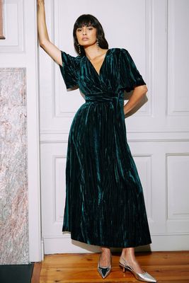 Gina Velvet Maxi Dress, £320 | Cefinn