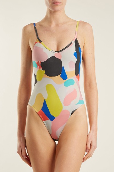 Hutton One Piece In Julian Smith Print