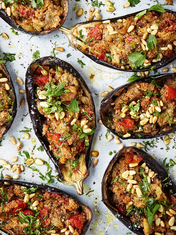 Stuffed Aubergines
