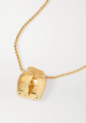 Le Derrière Gold-Plated Necklace from Anissa Kermiche
