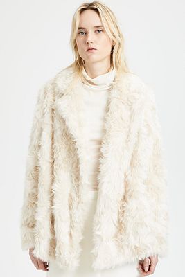 Oversized Faux Fur Jacket from Theory Clairene