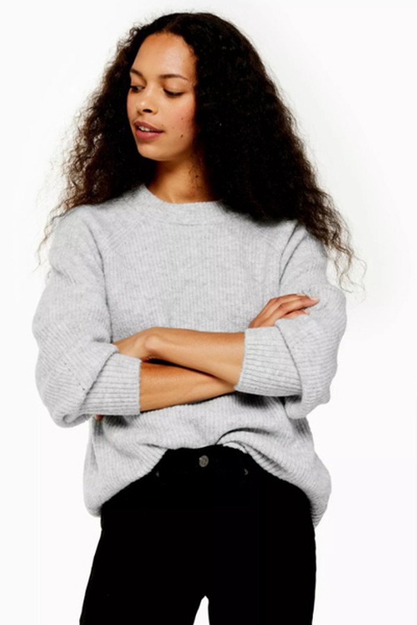 Grey Jumper from Topshop