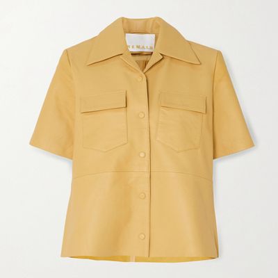 Siena Leather Shirt from Remain Birger Christensen