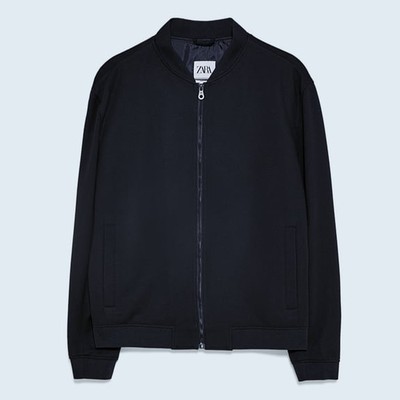 Textured Bomber Jacket from Zara