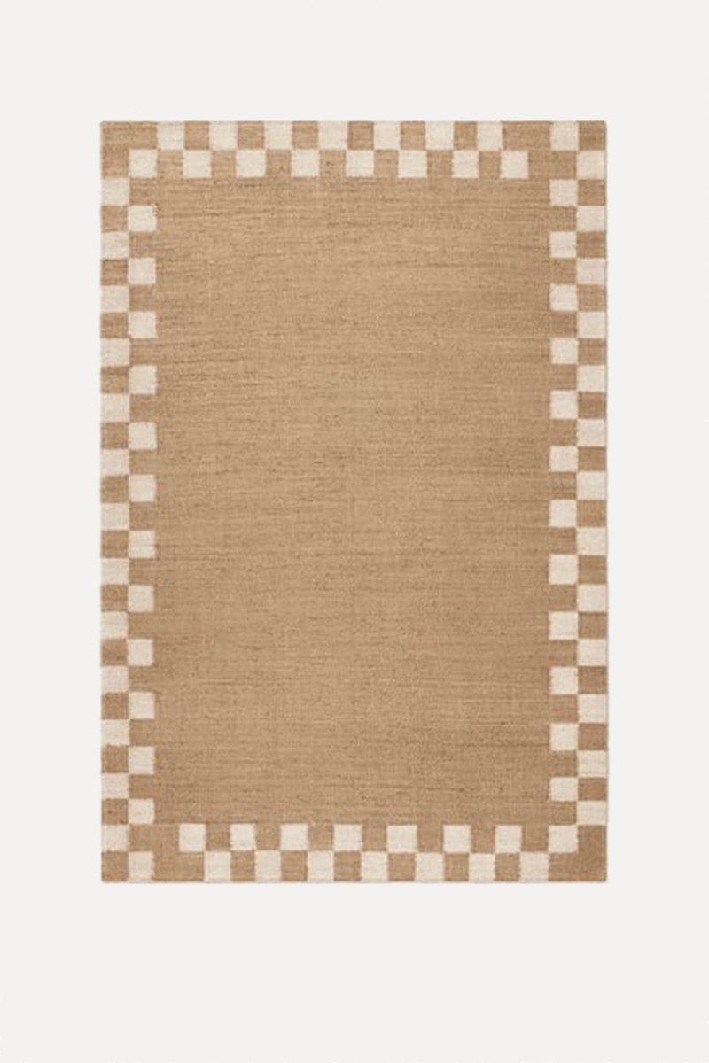 Jute Border Rug from Nordic Knots