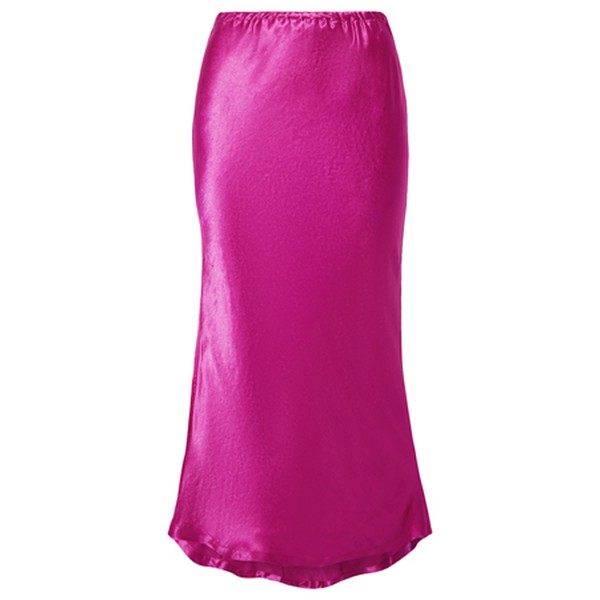 Xael Satin Bias-Cut Midi Skirt from Sies Marjan