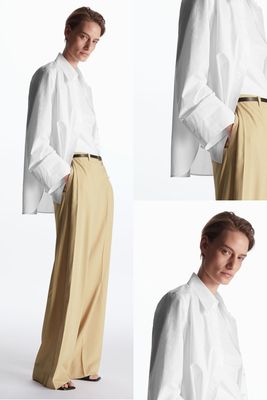Silk Tailored Trousers