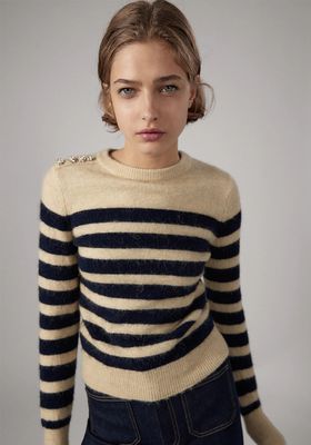 Striped Wool Blend Sweater, £29.99 | Zara