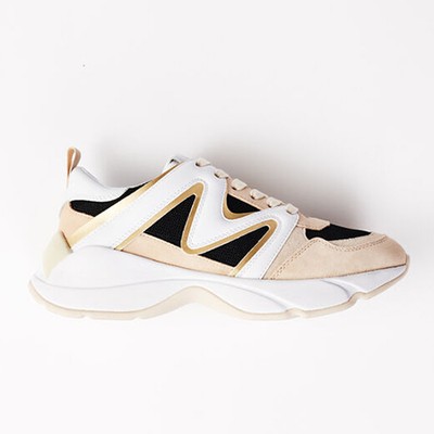 W22 Material Mix Trainers from Maje