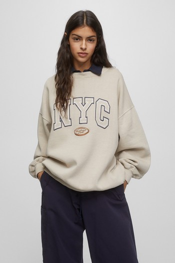 Varsity Sweatshirt  from Pull & Bear