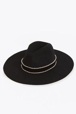 Bejewelled Wool Hat