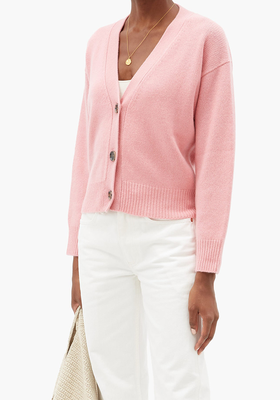 V-Neck Cashmere Cardigan from Allude