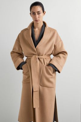Coat With Patch Pockets from Zara