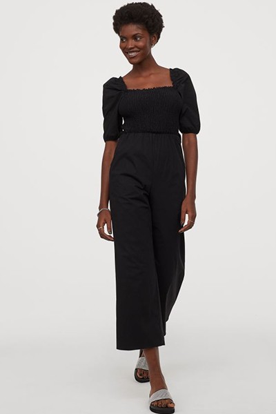 Cotton Poplin Jumpsuit from H&M