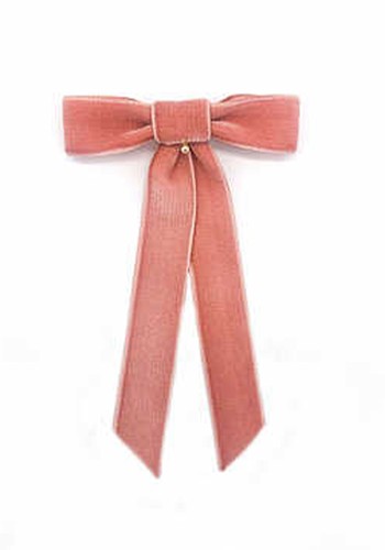 Marie in Rose Mini Velvet Bow from Camilla King