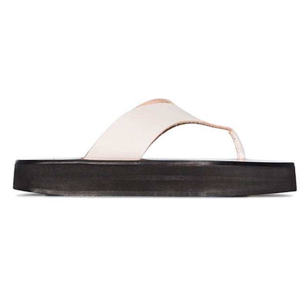 Melitto Leather Flatform Sandals from ATP Atelier