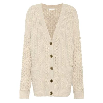 Wool and Cashmere Cardigan from Chloé 