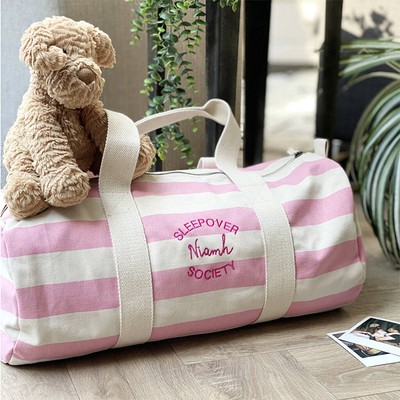 Personalised Sleepover Weekend Bag from Solesmith