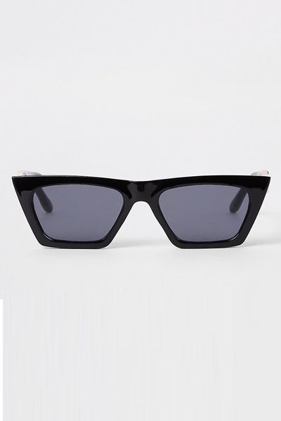 Black Smoke Lens Visor Sunglasses
