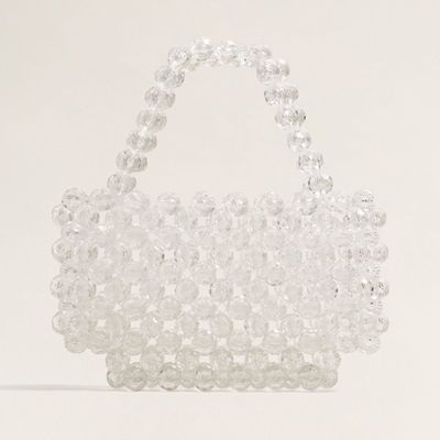 Beaded See Though Bag from Mango