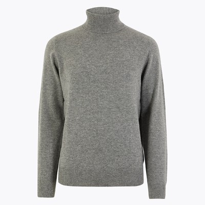 Pure Cashmere Roll Neck Jumper from Marks & Spencer