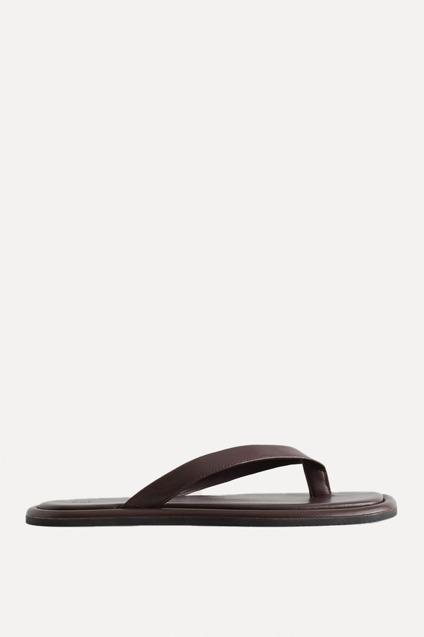 Leather Flip Flops