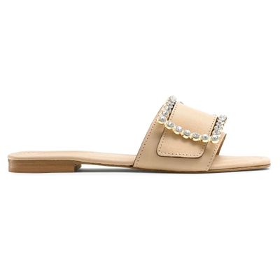 Jewelled Buckle Mule, £125 | Russell & Bromley