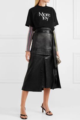 Leather Midi Skirt from Phillip Lim 