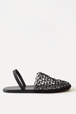 Crochet Leather Sandals from The Row