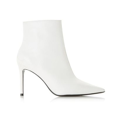 Pointed Toe Heeled Ankle Boot from Dune