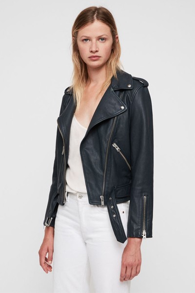 Balfern Leather Biker Jacket