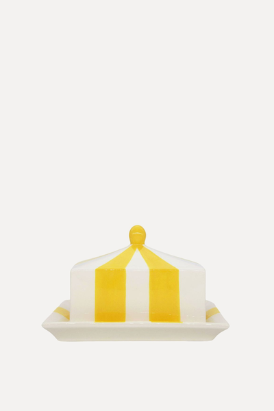 Circus Stripe Butter Dish  from Issy Granger 