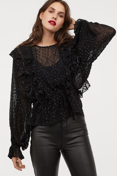 Flounced Blouse from H&M