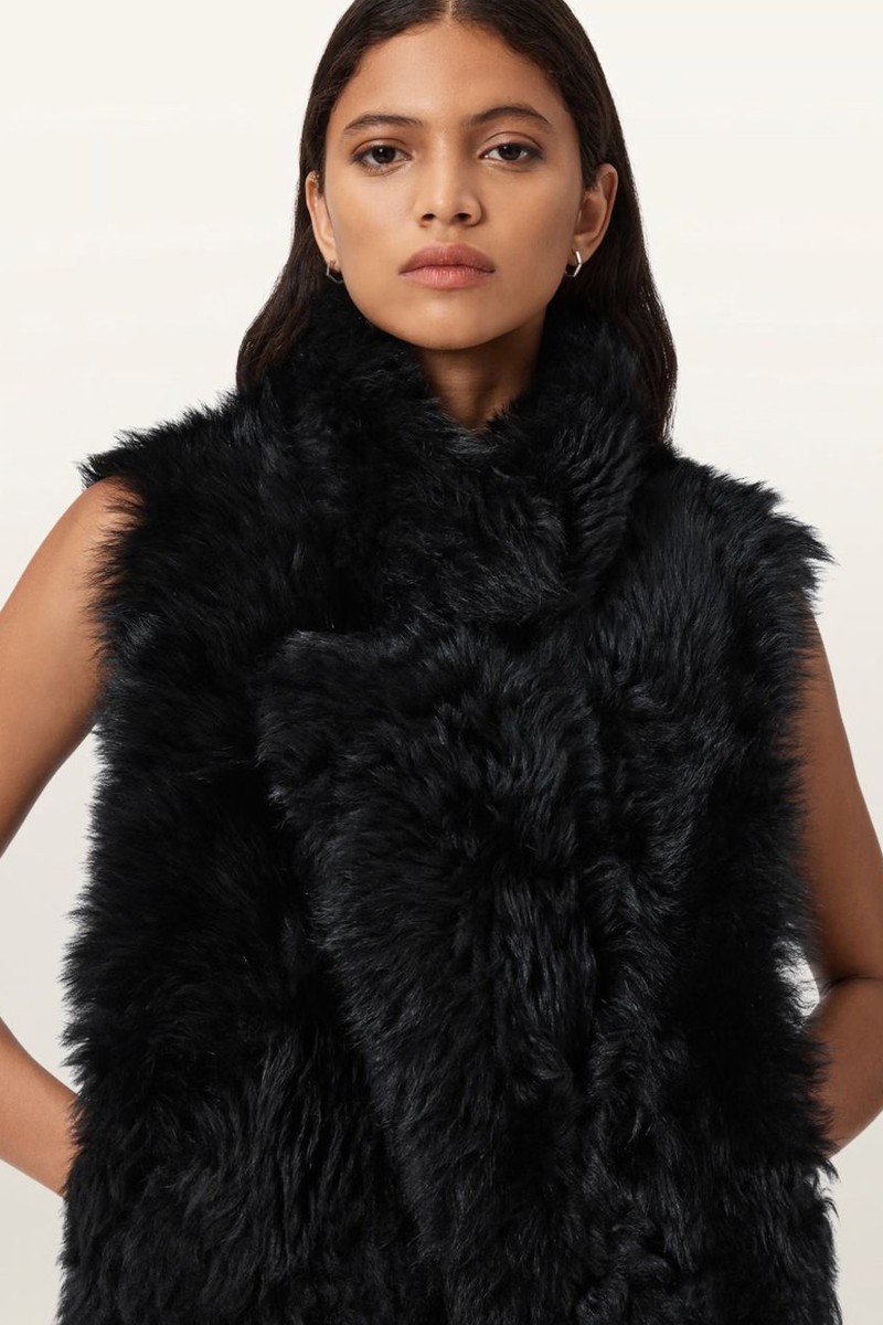 Luna Shearling Reversible Gilet