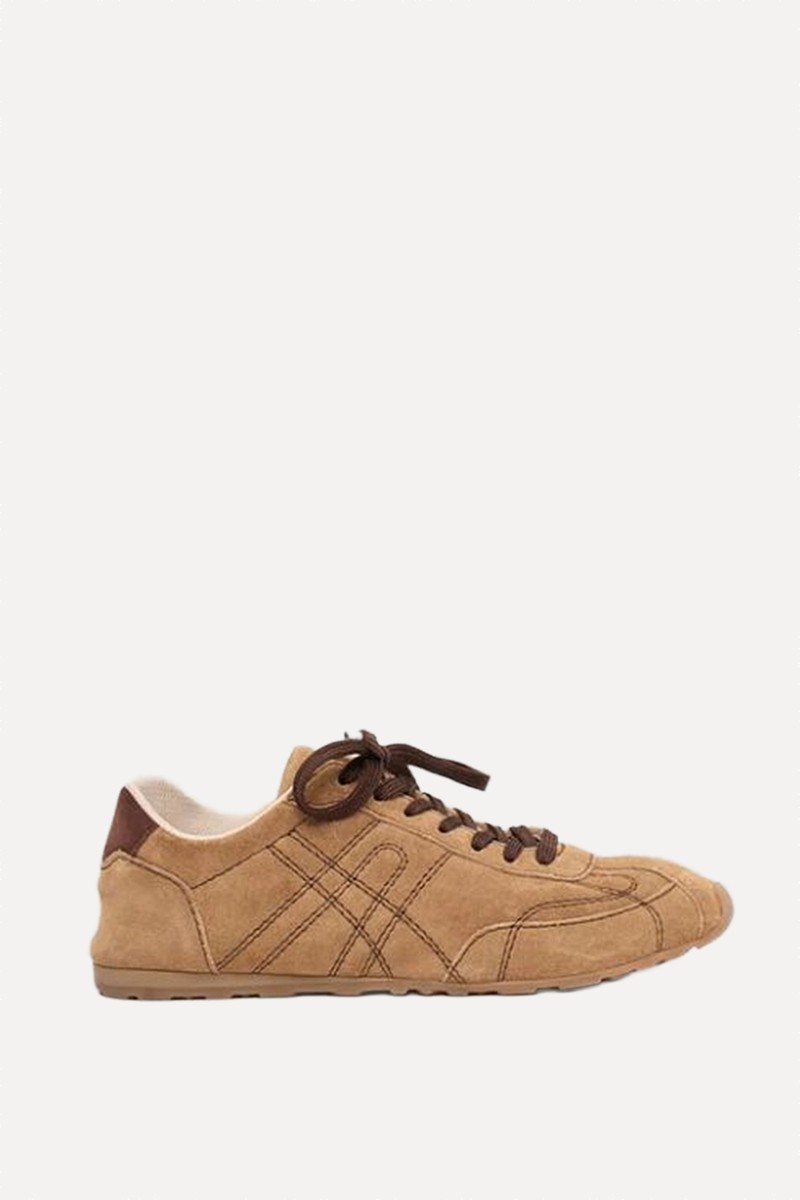 Sadie Stitch Detail Slimline Trainers