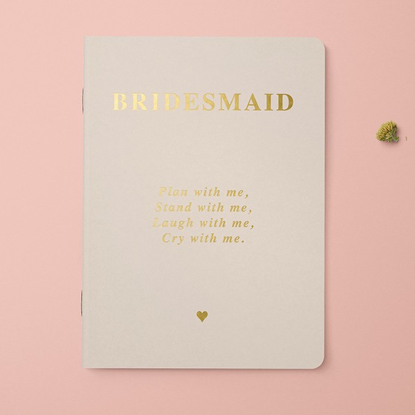 Bridesmaid Notebook from Team Hen