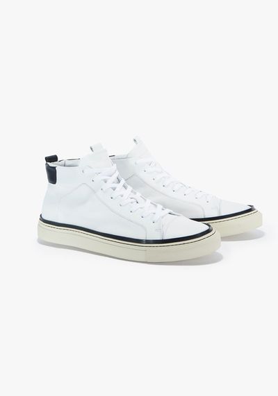 Lars Logo High Top Trainers