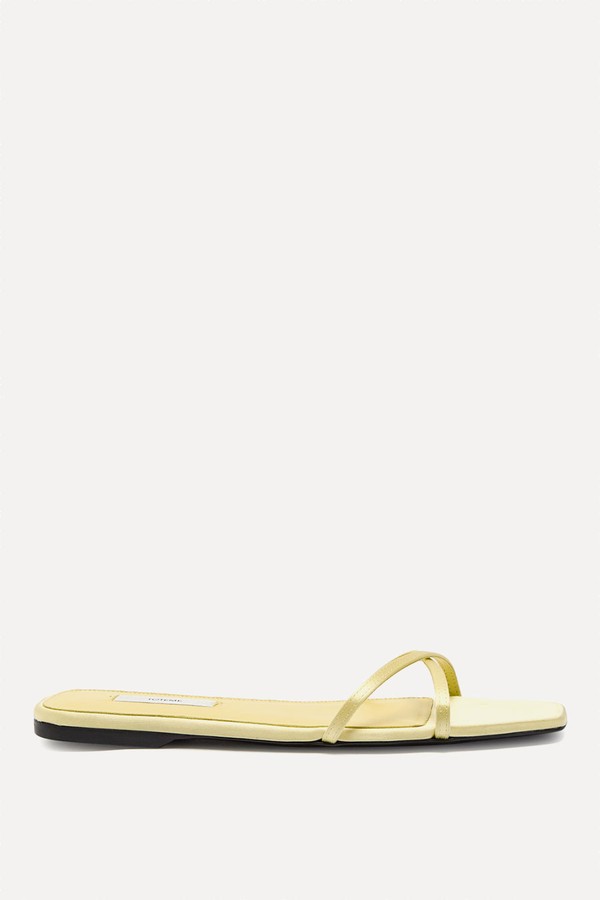 Satin Sliders from Toteme