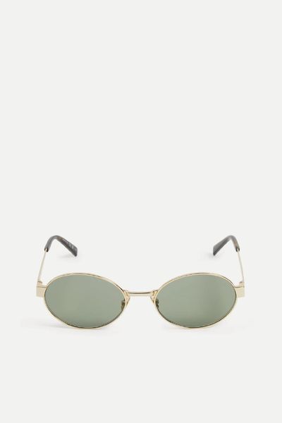 Oval Sunglasses from Saint Laurent