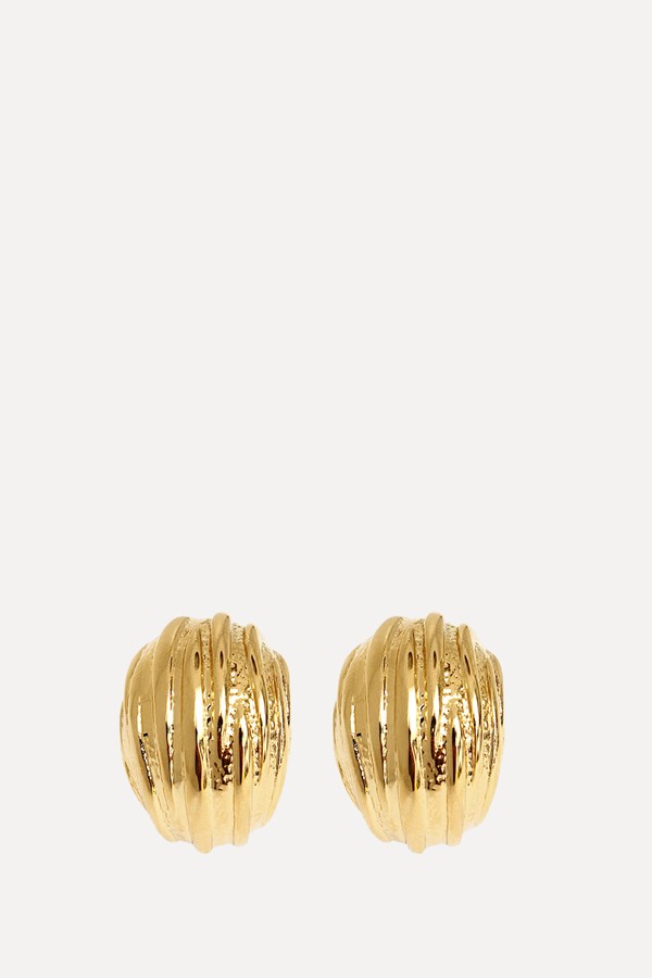 Athena Demi Hoop Clip Earrings from By Alona