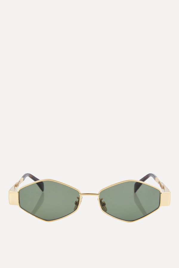 Triomphe Geometric Sunglasses from Celine Eyewear